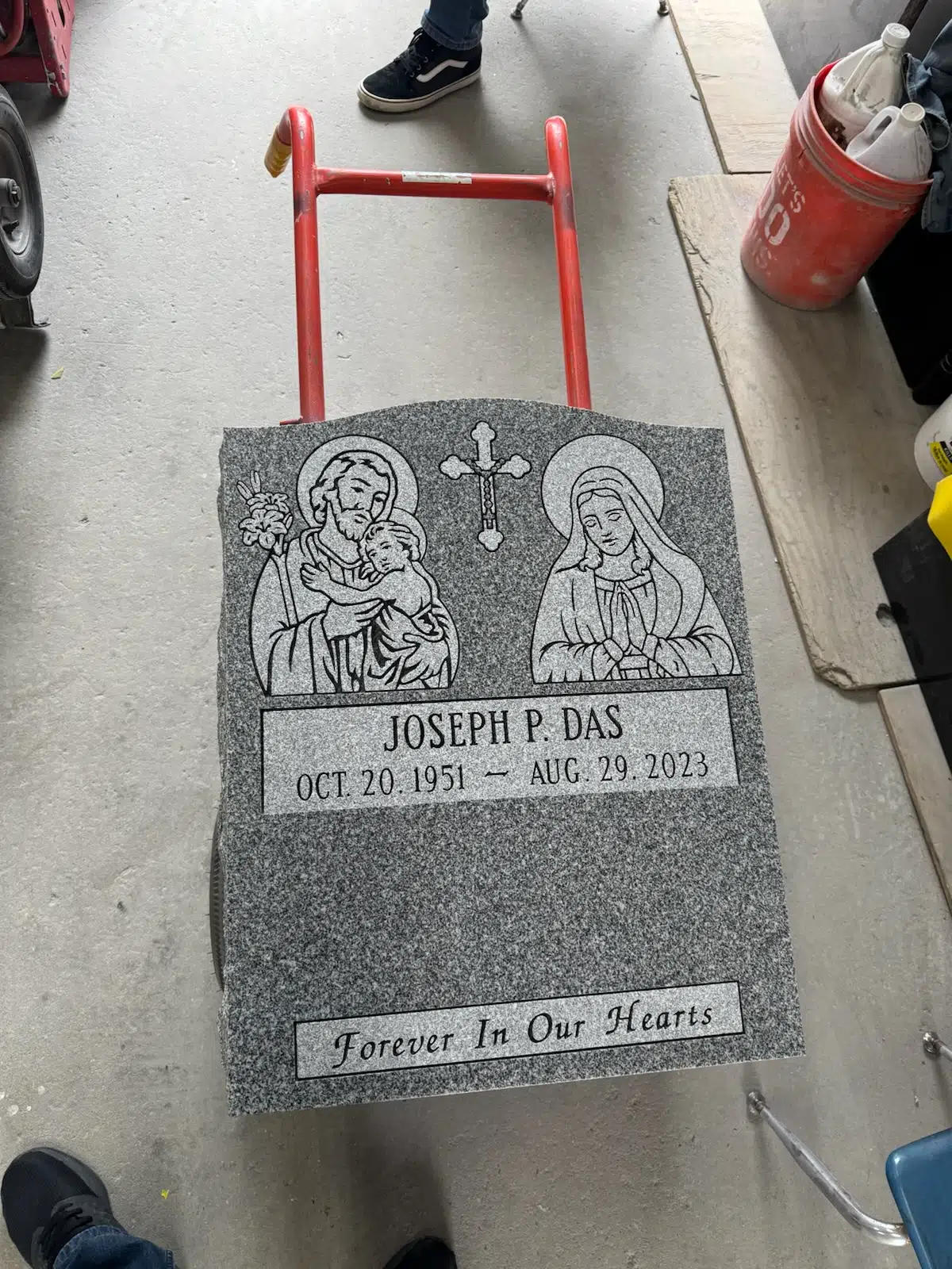 Granite Headstones for Sale hand-carved by Headstone Shop in NJ — image 9